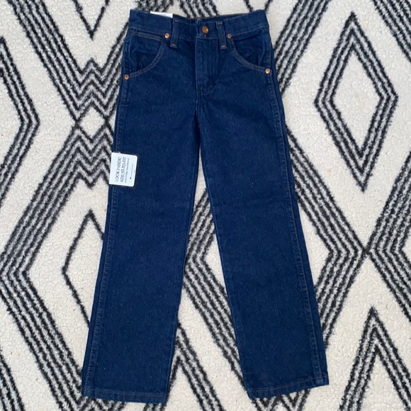 Wrangler Other - Wrangler Dark Wash Original Fit Denim Jeans | Boy’s | Size: 7slim